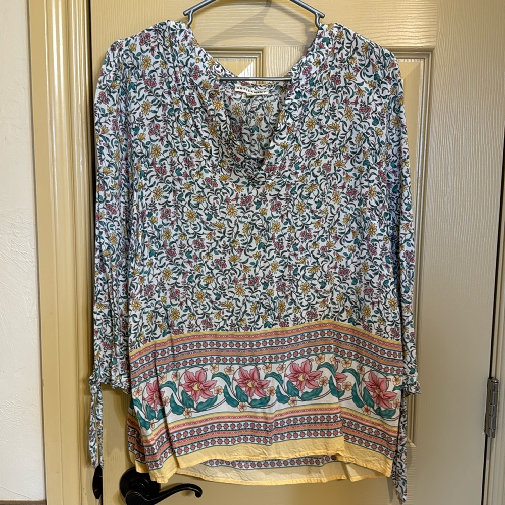 Floral tunic
